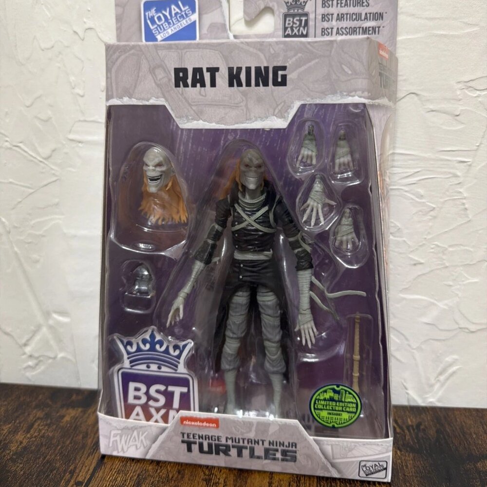 2024 BST AXN Loyal Subjects Teenage Mutant Ninja Turtles Rat King Action Figure